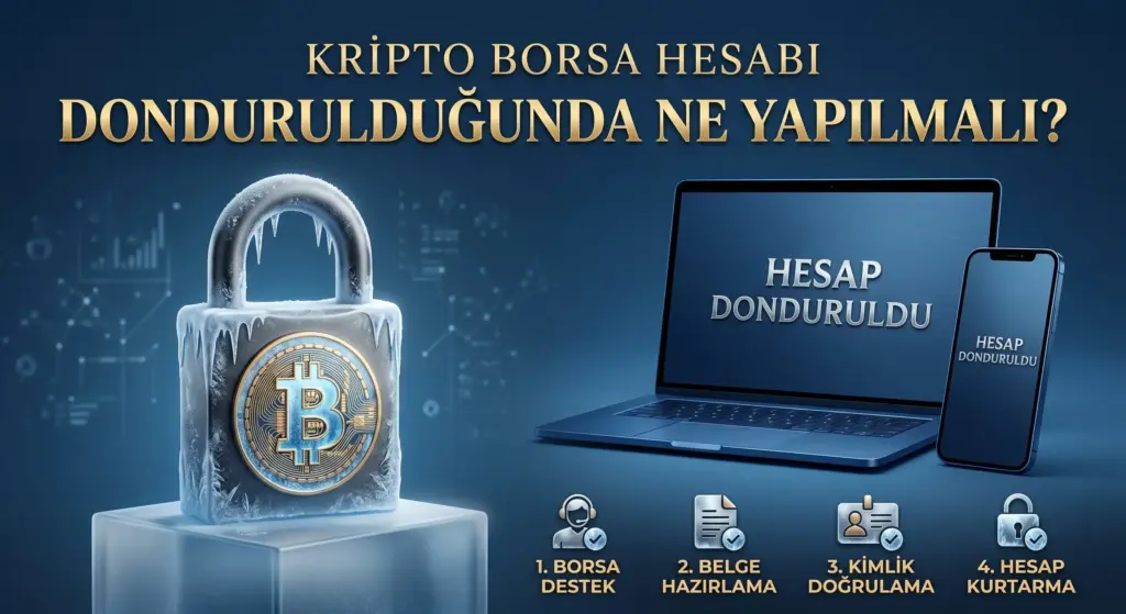 kripto borsa hesabi donduruldu ne yapilmali